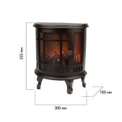 фигурка  светодиодная 4.5W Белый теплый камин &quot;Винтаж&quot;, 511-032, 3Led, 3хC, IP20