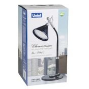 светильник настольный   8W UL-00007437 TLD-569 Black-LED-400Lm-2700-5500K-Dimmer черный