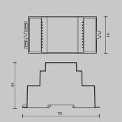 Контроллер DALI 1 (230B) 721008