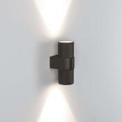 светильник 13W Белый дневной 033555 SP-SPICY-WALL-TWIN-S180x72-2x6W 220V IP20 цилиндр накладной черный