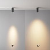 Трековый светильник 12W Белый теплый TR243-12W3K-B Фокус / Focus Led Exility X 3000К чёрный