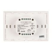 Панель встраиваемая Sens 028402 SMART-P83-RGB White  (230V, 4 зоны, 2.4G)