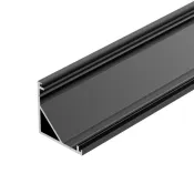 алюминиевый профиль S-LUX SL-KANT-H20-2000 BLACK 049016