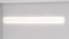 светильник 36W Белый теплый LINER 2000 WHITE 220V прямоугольный накладной белый