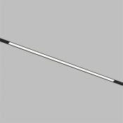 Трековый светильник однофазный  36W Белый-MIX SMART LINEAR DK8026-BK IP20 на шинопровод управляемый черный