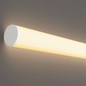 Гибкий неон  250W Белый теплый 433001 360° с фиксацией изгибов 25мм 48V 3000K IP65