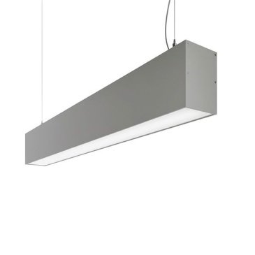 светильник  52W Белый UL-00013174 ULO-K10D 52W-5000K-L120-H SILVER 220V IP40 линейный подвесной серебристый