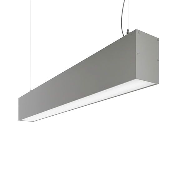 светильник  52W Белый UL-00013174 ULO-K10D 52W-5000K-L120-H SILVER 220V IP40 линейный подвесной серебристый