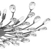 Люстра на штанге Lightstar без лампы 791184 ISABELLE 8х40W G9 хром