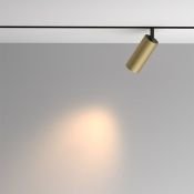 Трековый светильник 12W Белый теплый Мастер/Artisan Exility 36deg TR097-2-12W3K-M-BMG IP20 на магнитный шинопровод матовое золото