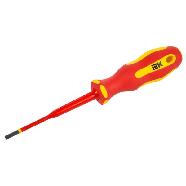 Отвертка диэлектрическая SLIM SL4,0х100 Т2 ARMA2L 5 A2L5-SC31-T2-SL-40-100 IEK