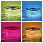 Светодиодная лента RGB 5060 220V 10W/m 60Led/метр герм 10-64 Стандарт IP65