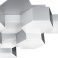 Люстра накладная Lightstar светодиодная  60W Белый дневной FAVO 750124 фигурная хром