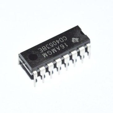микросхема CD4053BE