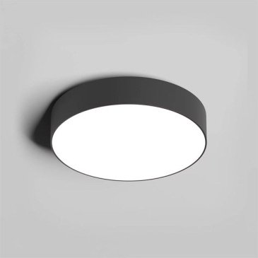 Накладной светильник  24W Белый -MIX DENKIRS TAB DK2850-BK 230V круглый черный
