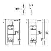 Автомат светочувствительный (фотореле) SOU-1/230V + датчик, аналог,1-модуль, уровень освещ.  1-50000Lx 8595188175517