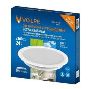 Встраиваемый светильник  24W Белый UL-00013166 ULM-Q237 24W-6500K WHITE IP40 круглый белый
