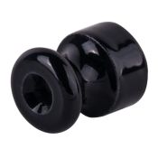Комплект изоляторов керамический черный WERKEL RETRO WL18-17-02 без крепежа  (50шт.)