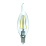 светодиодная лампа свеча на ветру Белый теплый 13W UL-00005903 LED-CW35-13W/3000K/E14/CL PLS02WH SKY