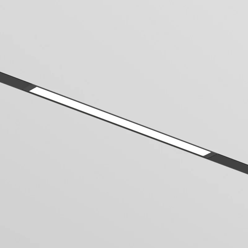 Трековый светильник  18W Белый теплый SIMPLE LINEAR DK8104-BK IP20 на шинопровод черный