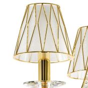 Люстра подвесная Osgona без лампы 705032 RICCIO 3х40W E14 золото