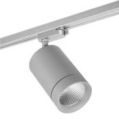 Трековый светильник однофазный  35W Белый дневной 303294 CANNO LED IP20  на шинопровод серый