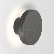 светильник  15W Белый теплый DRAMEN DK9701-BK 230V IP65 круглый накладной черный