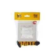 Рамка пластик 1 пост IEK BRITE BR-M12-44-K36 РУ-1-БрЖ-44 жемчуг IP44