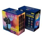 Светодиодный светильник-проектор RGB 601-262 4W/RGB, 220V, IP44