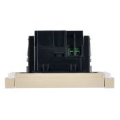 Розетка встраиваемая USB IEK FORTE&PIANO A+C 3,1А FP-U22-D31-K10 FP450 ваниль