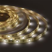 Светодиодная лента  Белый теплый 5050 12V  7.2W/m 30Led/метр герм (силикон) 00-40 Стандарт IP65