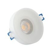 Встраиваемый светильник без лампы DENKIRS CLOD DK4032-WH GU10 белый круглый