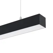 Подвесной светильник  35W Белый теплый 056158 SP-LINE-HANG-5050-L1050 230V IP33 с датчиком движения прямоугольный черный