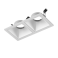 Рамка двойная  COMBO-3S2-WH для светильника серии  COMBO-3  IP20 прямоугольная накладная белая