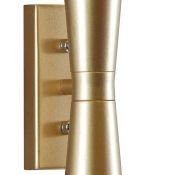 Накладной светильник -бра Lightstar без лампы 807623 PUNTO  2х40W G9 220V IP20 шампань