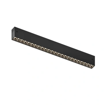 Трековый светильник однофазный  18W Белый-MIX SMART GRILL DK8302-BK IP20 на шинопровод управляемый ZigBee черный