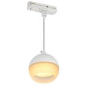 Трековый светильник однофазный IEK LIGHTING без лампы 4119 LT-UCB0-4119-GX53-1-K01 на шинопровод белый