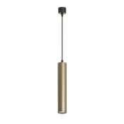 Подвесной светильник без лампы DENKIRS DK4050-BG 1xGU10 цилиндр золото