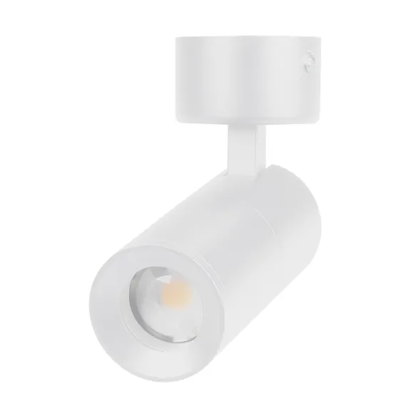 Накладной светильник  12W Белый дневной 051787  SP-ARTEMIS-SURFACE-FLAP-R55 8-80deg 220V откидной поворотный цилиндр белый