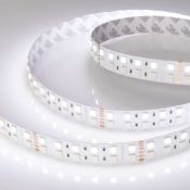 Светодиодная лента RGBW 24V 32W/m RT-B144-19mm RGB-Белый 2x2 (5060, 720 LED) 011823(2)  LUX