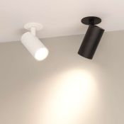 Встраиваемый светильник   9W Белый теплый 034146 LGD-LUMOS-R55-9W  25deg 220V IP20 поворотный цилиндр белый