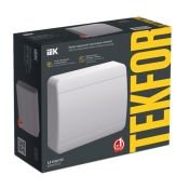 Корпус пластиковый TF5-KP13-N-12-41-K01-K01 ЩРН-П-12 IP41 белая дверь TEKFOR IEK