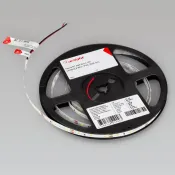 Светодиодная лента Белый теплый 2835 12V  4.8W/m 60Led/метр 024092(2) RT-A60-8mm 3000K  LUX