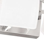 Накладной светильник -бра Lightstar без лампы 801616 LAMELLA 1х40W E14 220V IP20 хром/белый