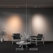 Трековый светильник 15W Белый теплый TR199-3-15W2.7K-M-W Альфа / Alfa Trinity IP20 белый