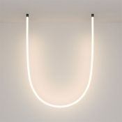 Держатель для гибкого неона Maytoni NEMO 201154 для двухстороннего накладного монтажа неона 360° D18 черный