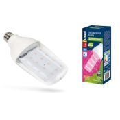 светодиодная фитолампа для растений  DOUBLESIDE 12W UL-00007647 LED-B82-12W/SPBR/E27/CL PLP33WH  для рассады  и в период роста