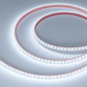 Светодиодная лента  Белый 2835 12V  9.6W/m 120Led/метр герм (силиконовая экструзия) 022318(2) RTW-PS-A120-10mm  LUX IP67