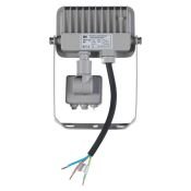 прожектор Белый  10W СДО 07-10Д LPDO702-10-K03 с датчиком движения IP54 220В серый