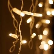 гирлянда БАХРОМА   8W Белый теплый 034110 ARD-EDGE-PRO-4000x600-WHITE-128LED-MILK-STD Warm 230V IP65